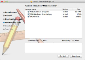 New in v2.5 - Mac OS X installer