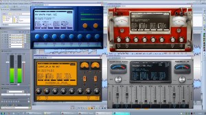 Setups in action (screenshot kindly provided by Martin Walker)